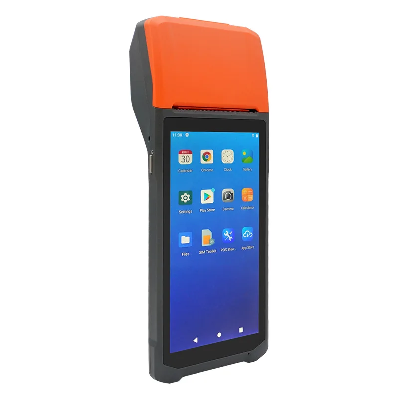 6.0 Inch 4-Core Billing Touch Screen Android 11 Scanner Payment Cash ...