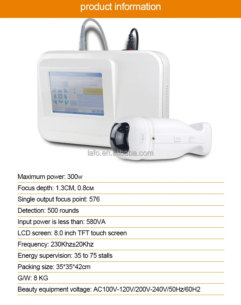 Hottest portable Lipo sonic wrinkle removal body lifting machine with 5 replacement treating heads for choose