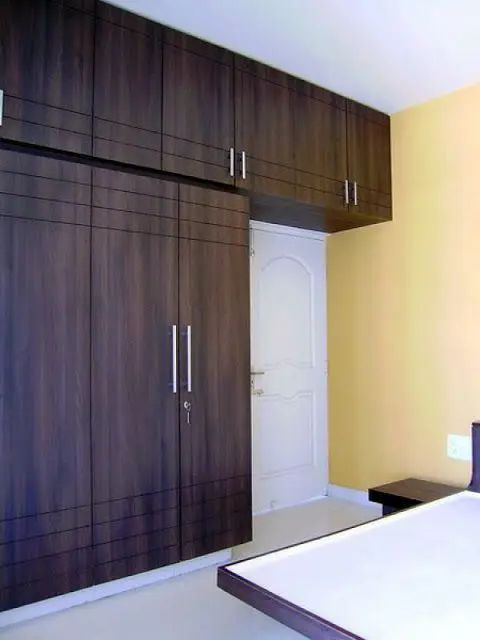 High Quality Adjustable and Extendable Particle Board Wooden Modular Wardrobe