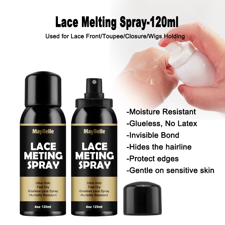 Lace Melting Spray Adhesive for wigs 120ml 4oz