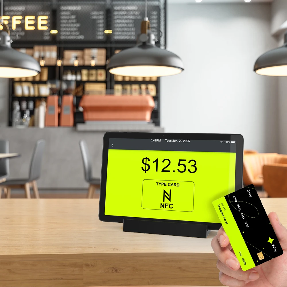 New Custom Android Tablet Nfc From Screen Nfc Tablet Pc 4G Octa Core MTK GMS Tablet Android with Nfc Reader All in One Pos