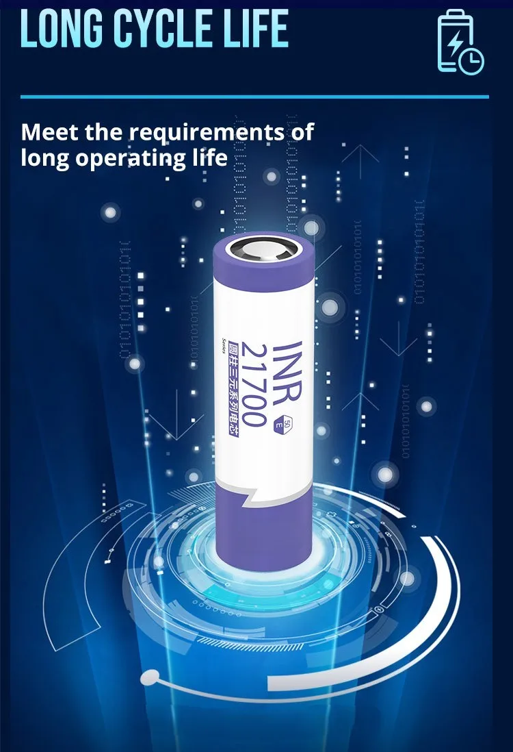21700 Battery 5000mah 3.7v Battery 5000mah 21700 Electric For Bicycle ...