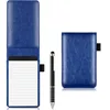 Bleu avec stylo en métal