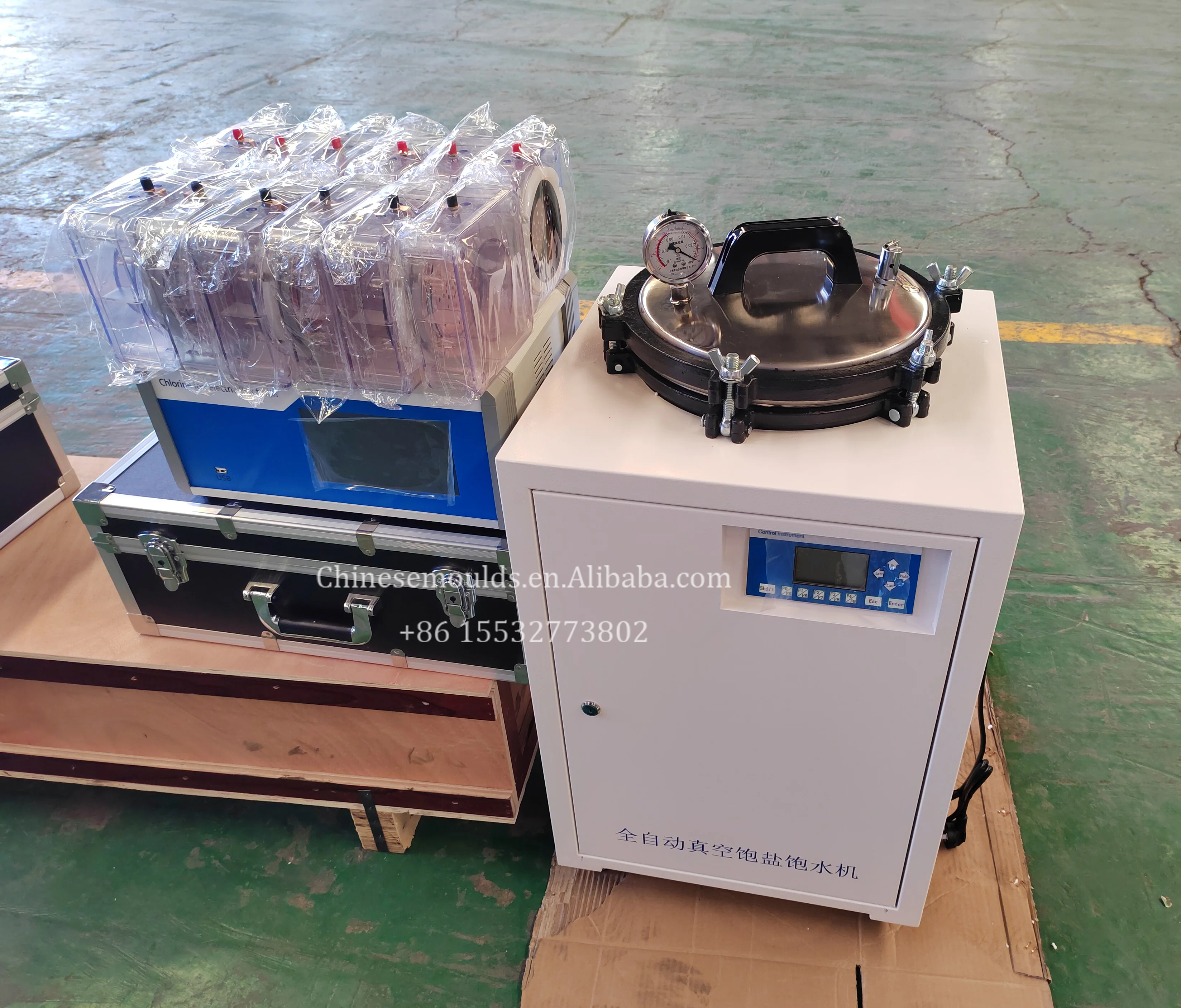 Chloride Electric Flux Testing Apparatus - DTL-6 Model