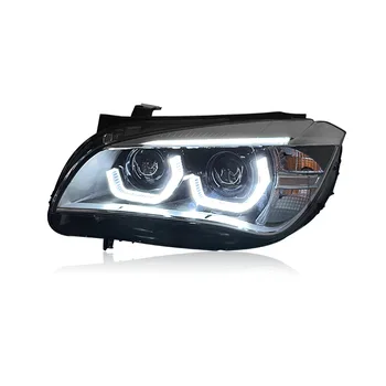 For BMW X1 E84 Headlights 2011-2015 Styling LED Daytime Lights light Dual Projector Car Accesorios Modified Full LED Headlamp