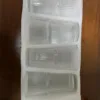 4 botellas, 4 tapones, 4 cepillos, antigoteo