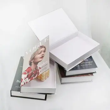 INS VIP Fake Books Home Decor Fashion Book Box Study Room
