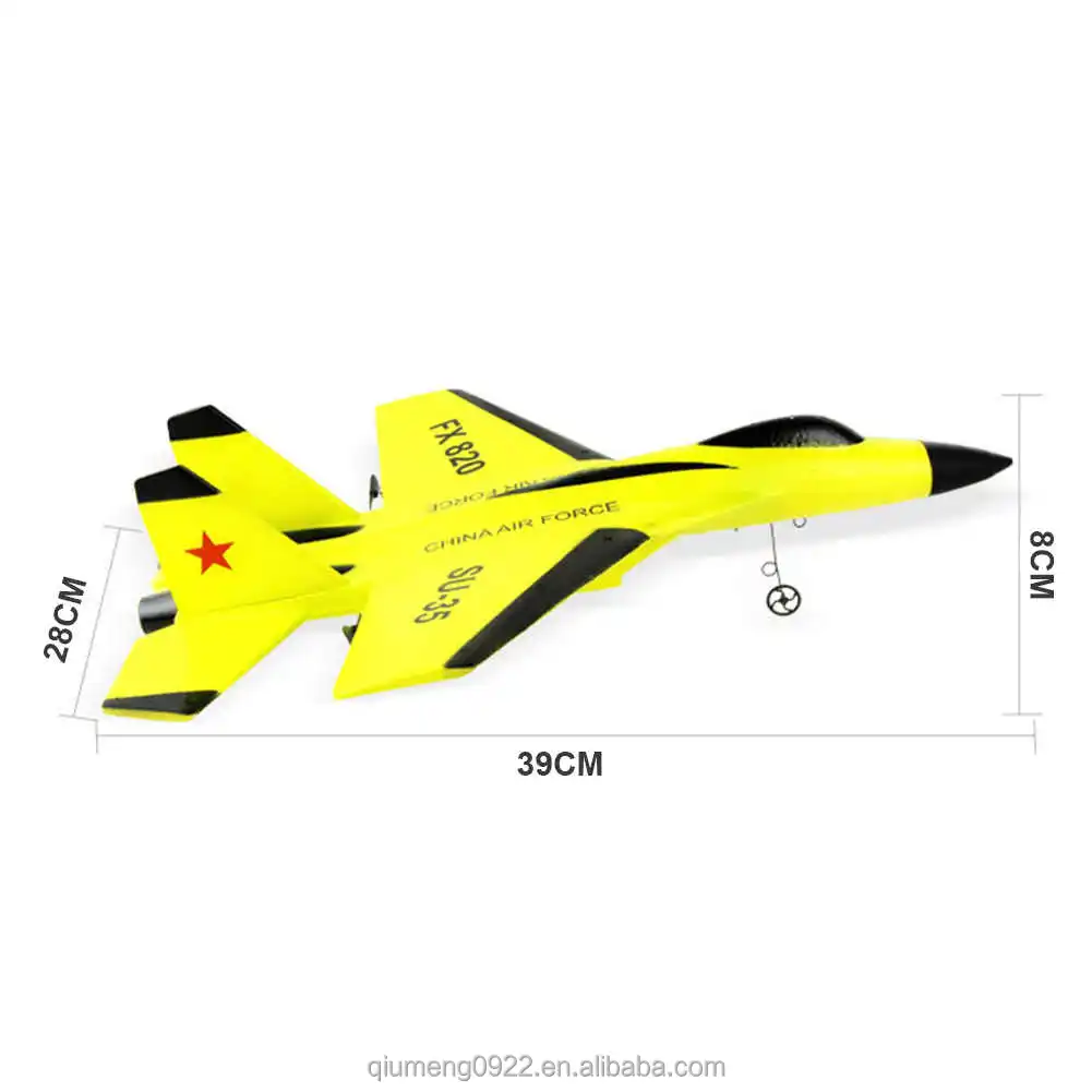 Cool Fight Fixed Wing Airplane -820 2.4G Remote Control Aircraft plane The remote control plane is resistant to fall
