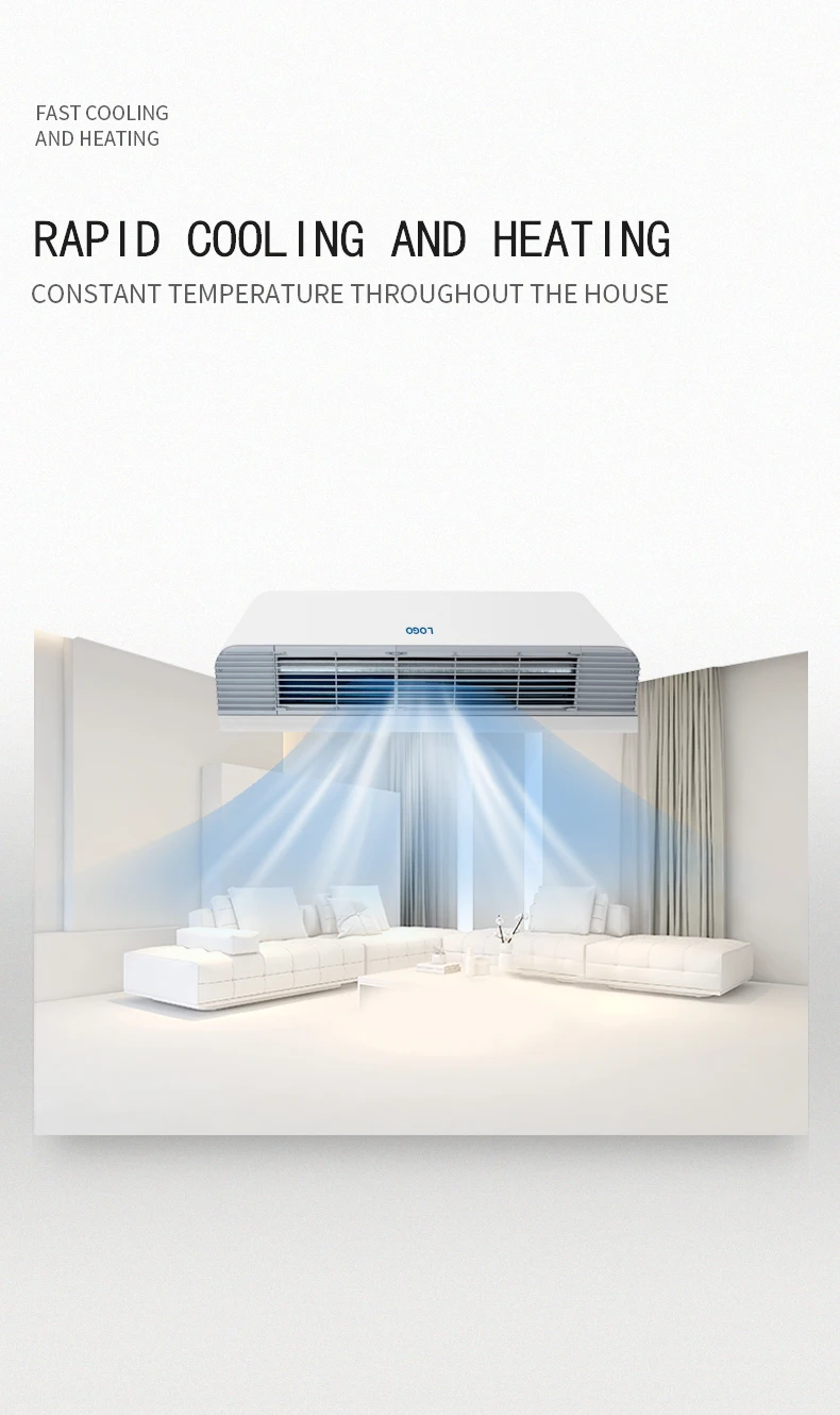 Wm-85 Fcu Blower Wall Mounted Fan Coil Unit For Sustainable Ventilation ...