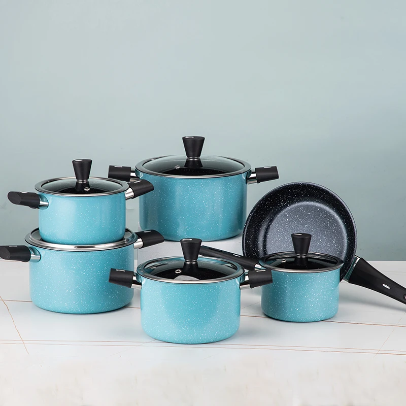 Happycooking Stainless Steel Cook Pan Set Top Fashion Kitchen Pots Non-Stick La Sera & Kazan Cookware