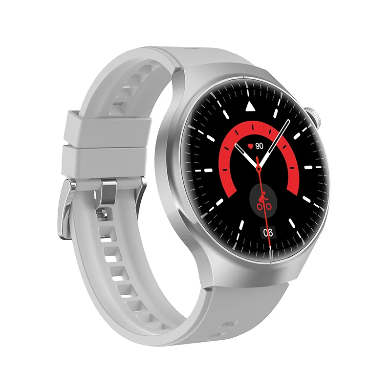 Dual Straps Smart Watch Watch 4 Pro Music Reloj Answer Call Fitness Tracking Smart Watch 4 Pro With Leather Steel Metal Straps