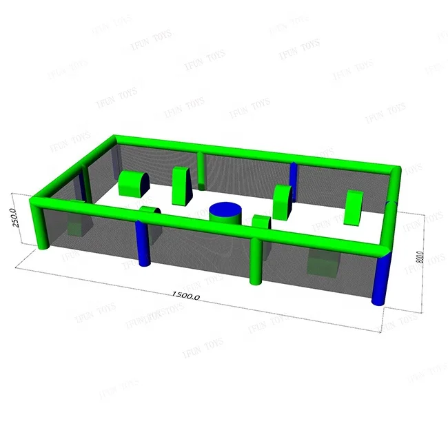 Kits Paint Ball Bunker Inflatable Paintball Speedball For Air Soft Nerfarchery Laser Tag Arena