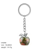Chlorite apple keychain