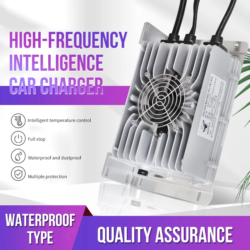 24V 30A Lithium-Ion Battery Charger for Golf Carts Electric Scooters OTP/OVP Aluminium Alloy 600W High Power CC-CV-Float details
