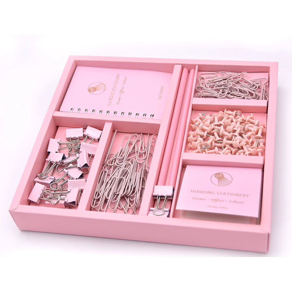 Top Quality Cheap Back To School Stationery,Wholesale Promotion Kawaii Office Japanese style gift Stationery Set