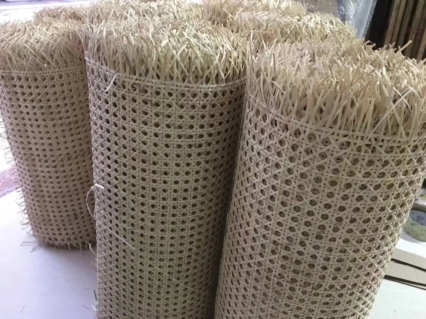 Cheap Artificial Rattan Bamboo Mat