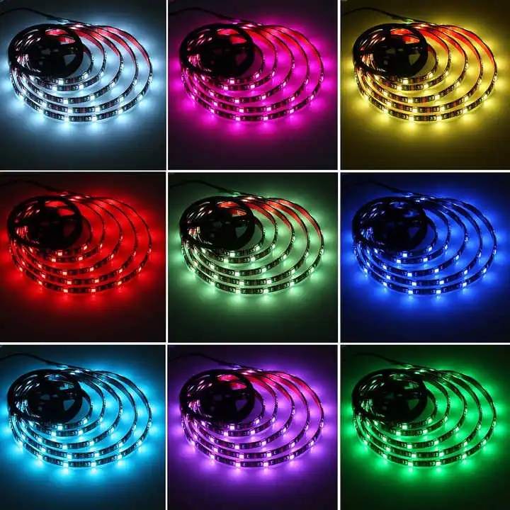 Smart Surface Mount SMD5050 Addressable LED Light Strip With16 Million ...