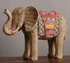 Rattan elephant-8238 L large