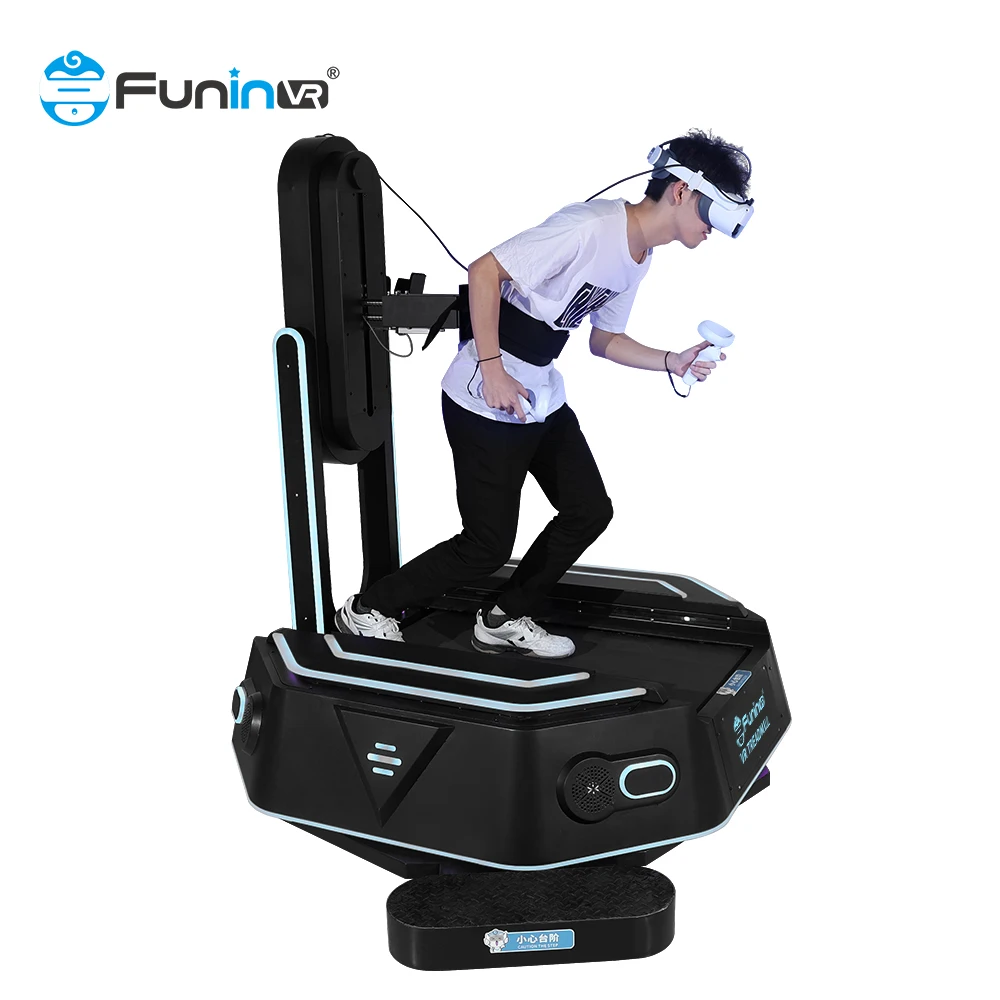 Virtual Video Reality Game  5D Gun  Shooting Game Space Walker Platform Vr Running Platform Pods Vr Multiplayer Vr Walk for Kids