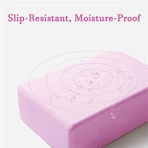 Print LOGO Fitness Eva Foam Yoga Brick for Muscles Building 23cm*15cm*7.5cm 3