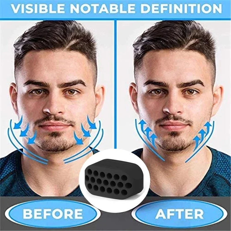 Kit 3 Balles D'exercice Pour Mâchoire - Renforce Et Affine L'ovale Du Visage Et Du Cou