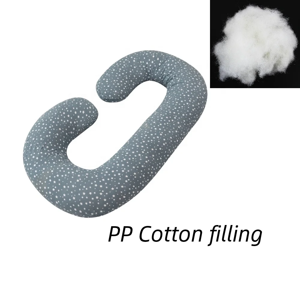 C Shaped Pregnancy Maternity Cooling Body Support Sleeping Pillow ...