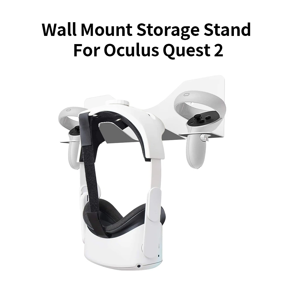 OC001 VR Headset Wall Mount Store Oculus Quest Controllers
