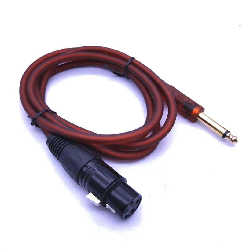 Cavo Prolunga Stereo 6 Piedi (1,8m) Jack 6,35 Mm Maschio-femmina - Per Cuffie, Audio, Microfono