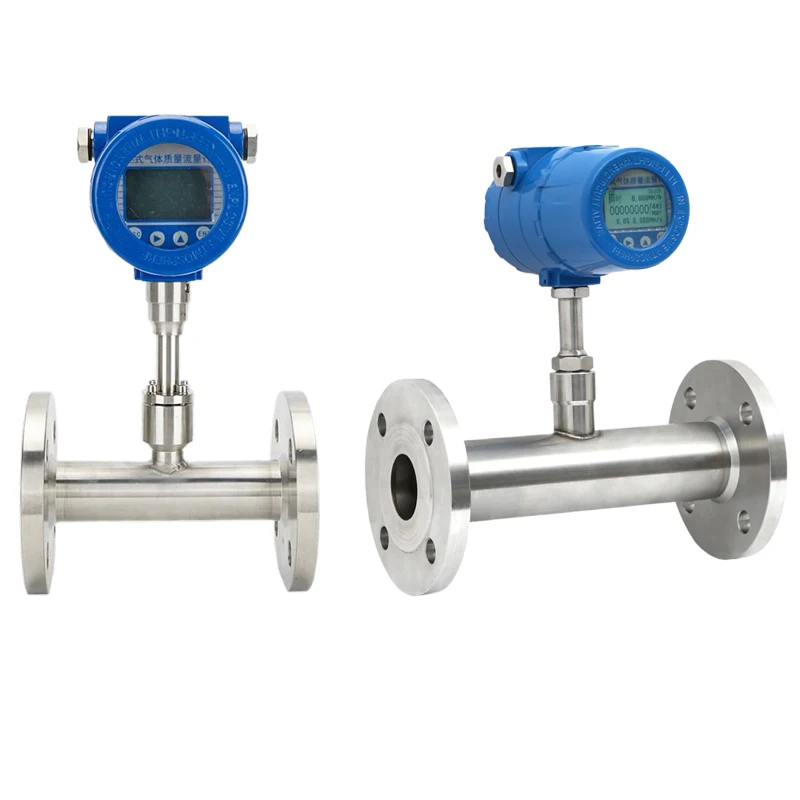 Factory Price Pulse Output N2 Nitrogen Gas Flowmeter Thermal Mass Flow Meter