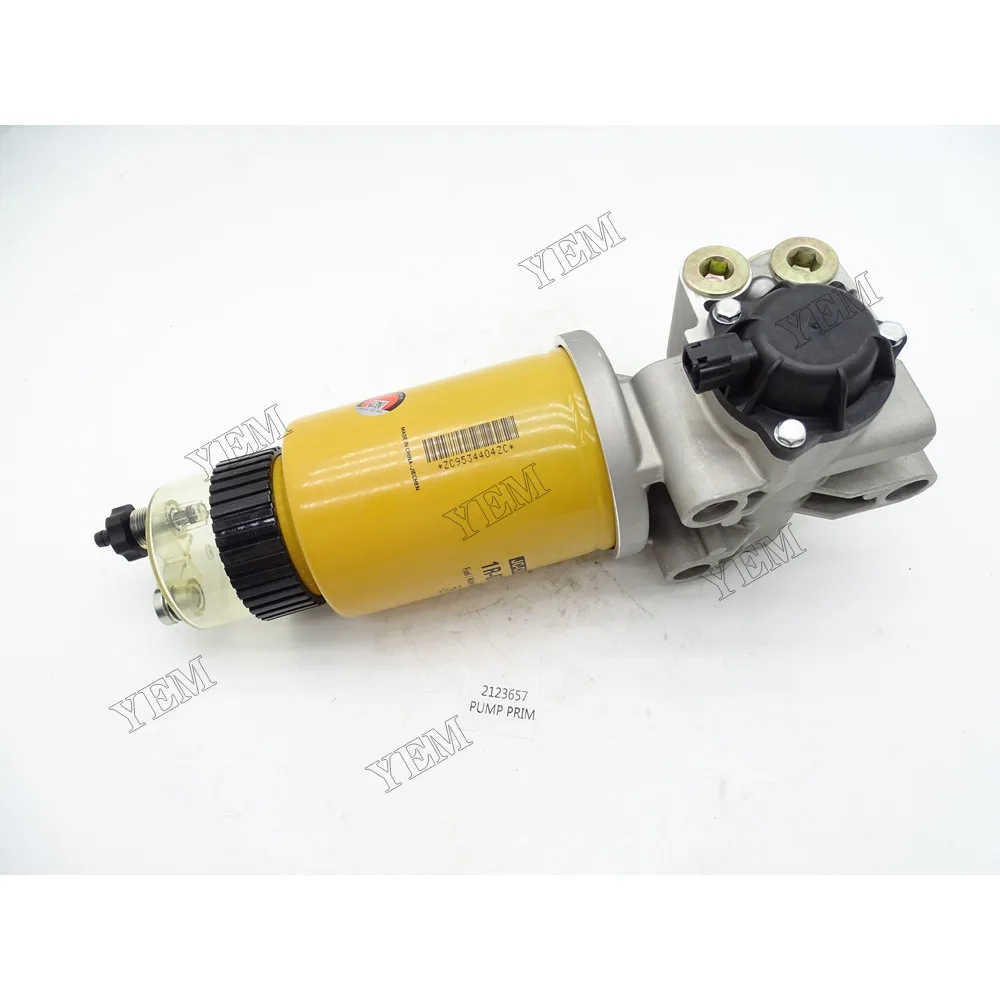 For Cat E330D E336D Fuel Water Separator 2123657 190-8977 Engine Replacement Parts 4