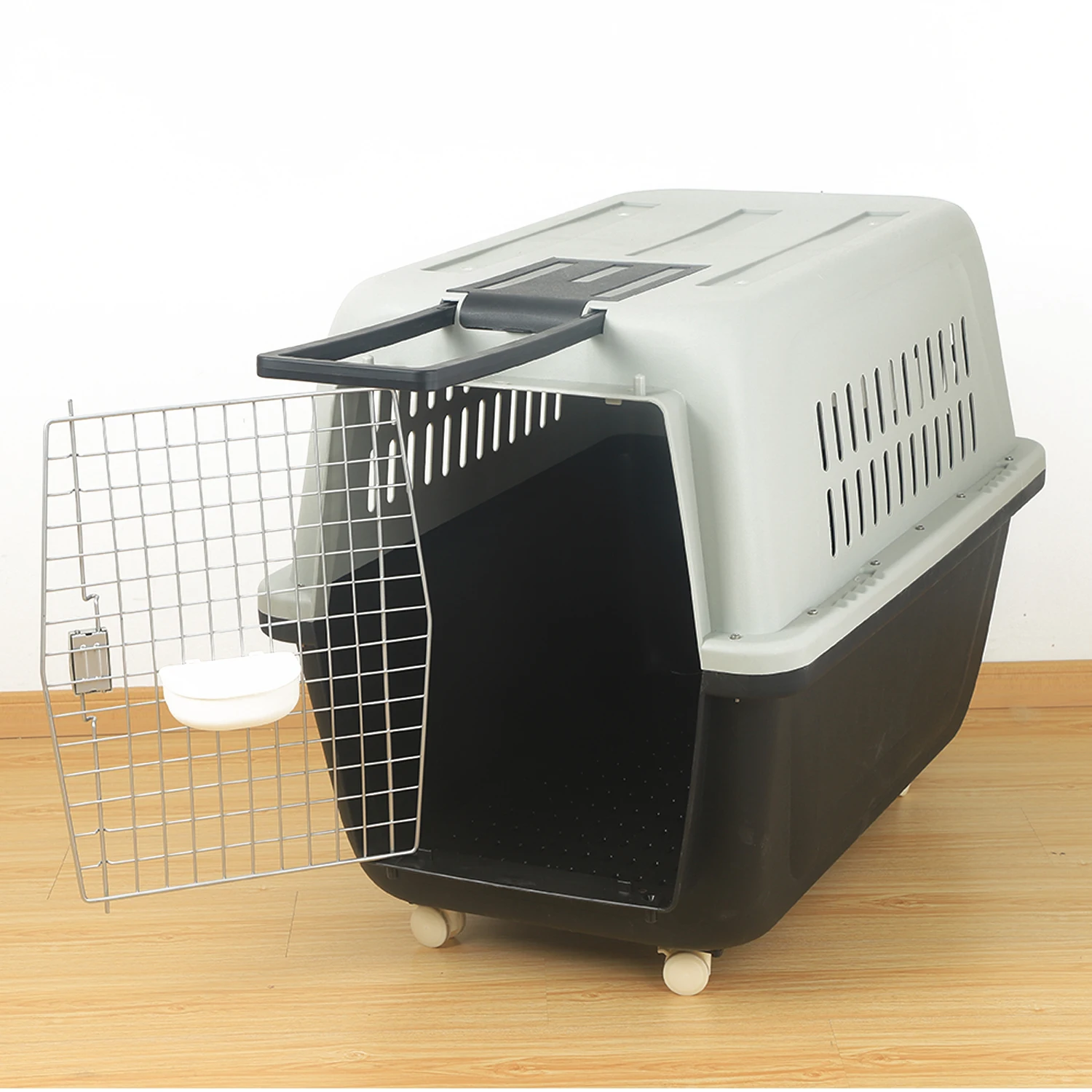 Pakeway Cheap Stocked Airline Approved Plastic Cat Dog Cage Box Pet Travel Carrier Buy Aviation Plastic Portable Cat Dog Luxury Pet Cage Airline Approved Travel Pet Carrier Flight Plastic Pet