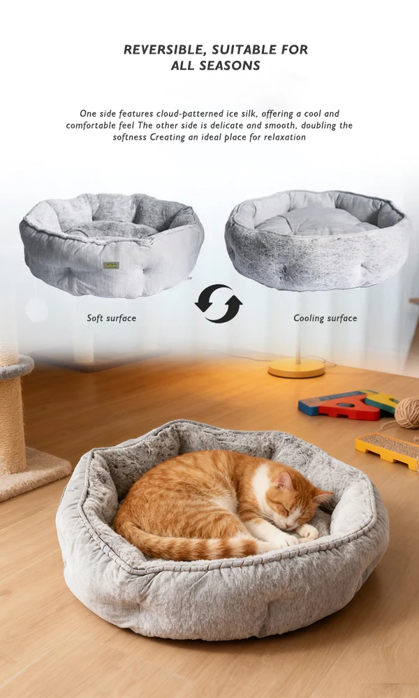 New Pet Dog House cat House Four Seasons Durable Breathable Pet House Small and Medium-sized Dog Pet Sofa Bed