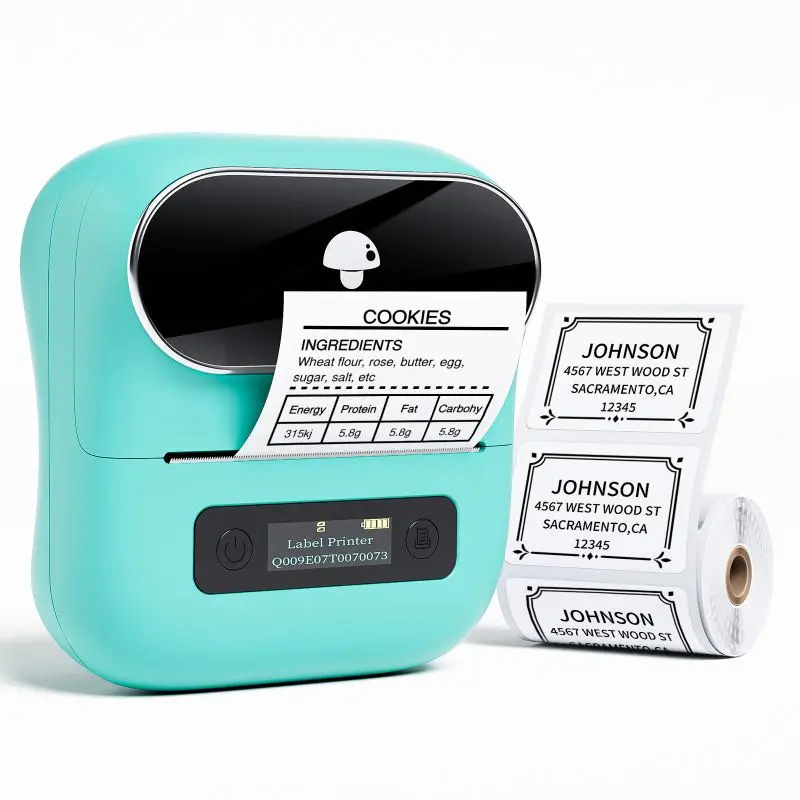 Mini Printer Phomemo M220 Labels 80mm Label Printing Machine Sticker Imprimante Thermal Barcode Printer