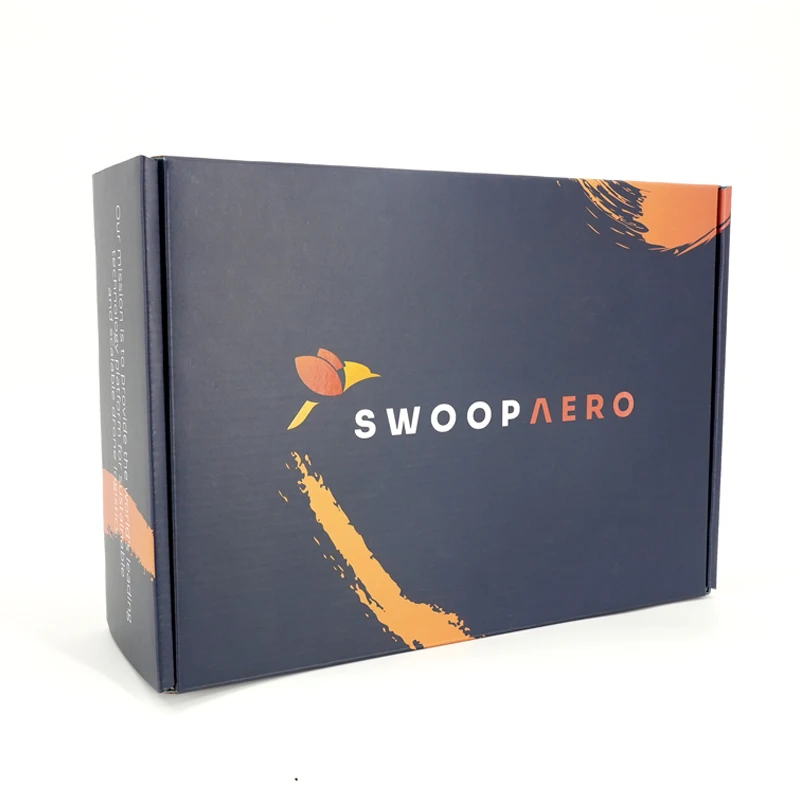 Custom Foldable Corrugated Cardboard Shoe Organizer Storage Box With