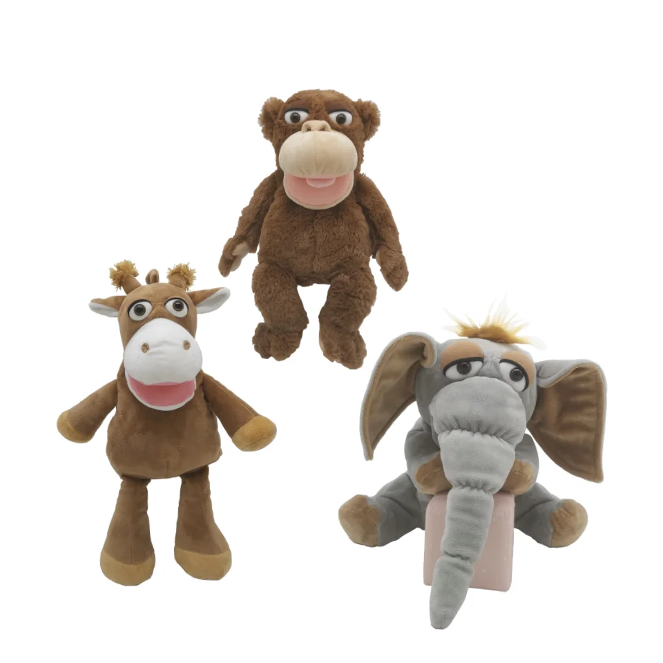 Children Gift Hand Finger Story Puppet Kawaii Dolls Educational Baby