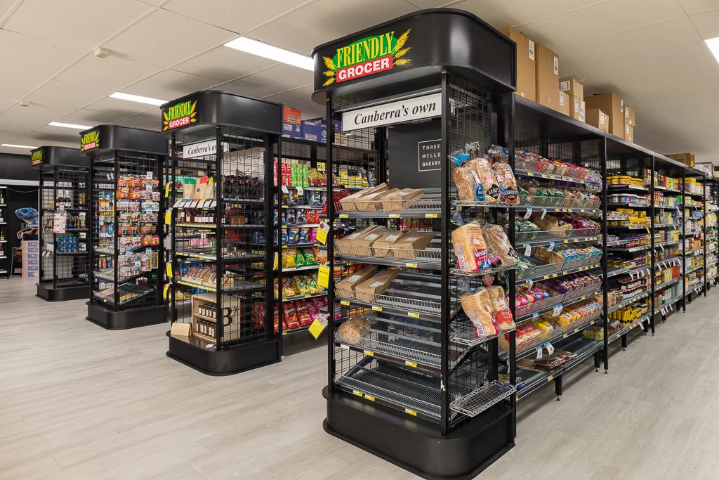 Meicheng Display Shelves Supermarket Shopping Metal Rack Shelf