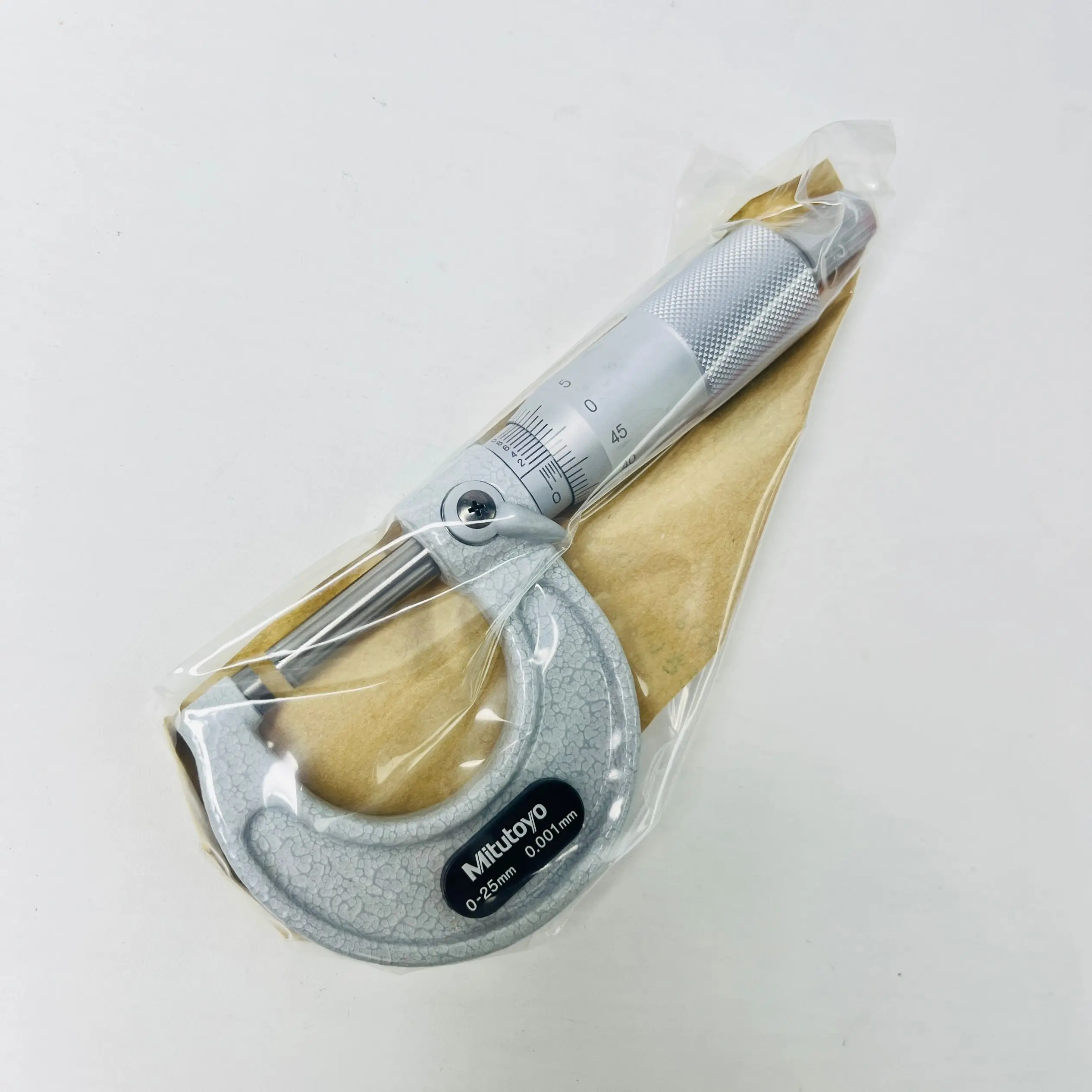 Micrometro Mitutoyo MIT103-129 | Gamma 0-25 Mm | Precisione 0,001 Mm | Non Digitale - Foto 7