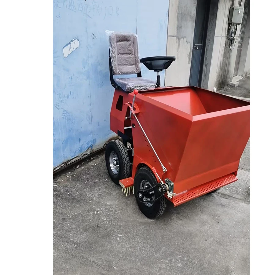 Ride-on Lawn Combing Grass and Sand Filling Machine Sand Spreader for Lawn