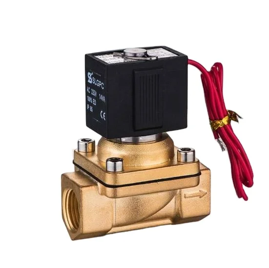 retail sales Brass body G1/2 port size 12v solenoid valve direct acting 2/2way water electromagnetic