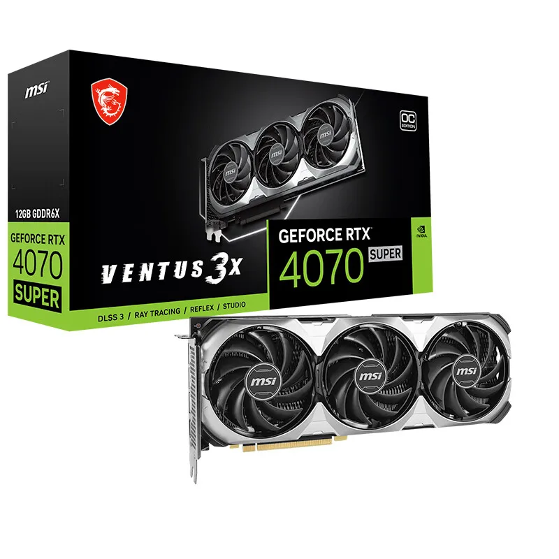 Msi GeForce RTX4070TI Spuer16G/RTX 4070 SUPER 12G VENTUS