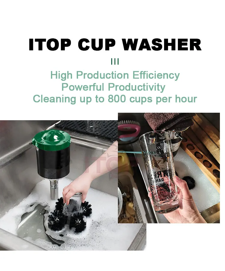 Commercial Glassware Dryer Polishing Washer Bar Equipment Supplies Mini