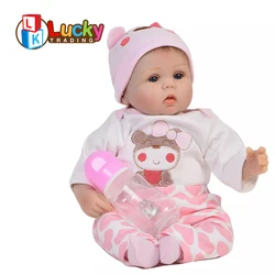 Кукла-младенец девочка munecas-silicona-реальные возрождаются куклы бьютифул младенца силикона образования жуткая Реалистичная силиконовая