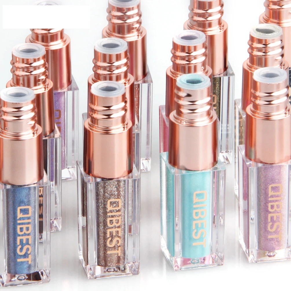 Индивидуальная оптовая продажа, 15 цветов, фирменная торговая марка, ослепительные блестящие матовые алмазные жемчужные жидкие тени для век, палитра теней для век