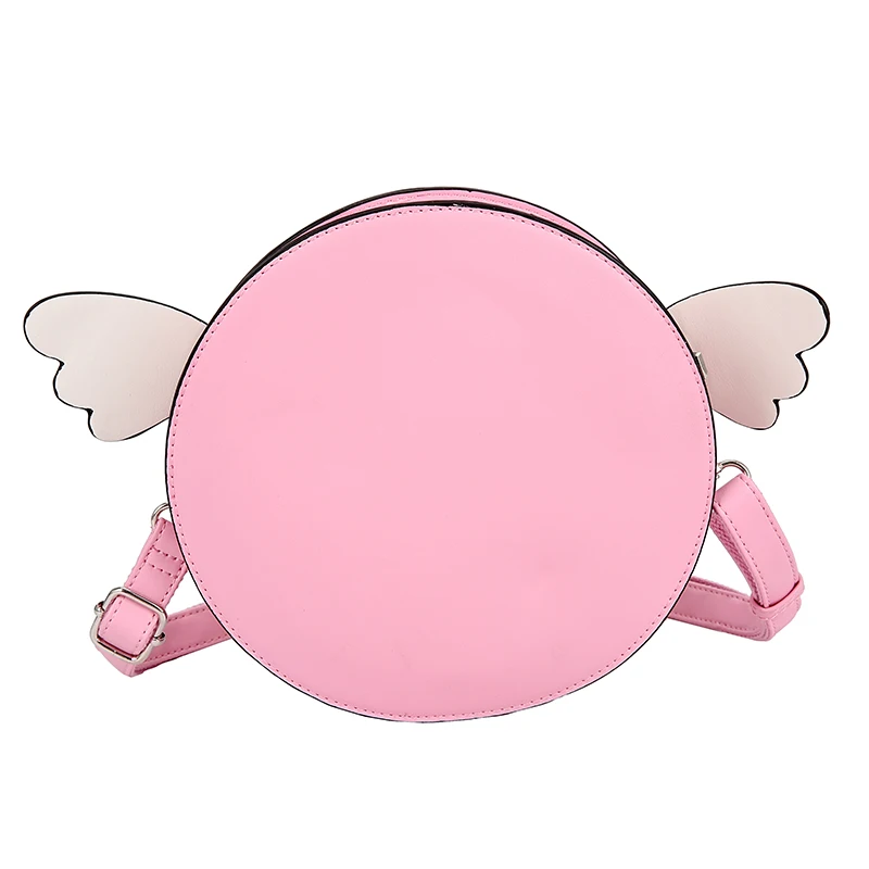 Kawaii Bow Toast Shaped Lolita Ita Purses And Handbags For Women Clear Window Shoulder Bag For Young Girls Cute Transparent Tote