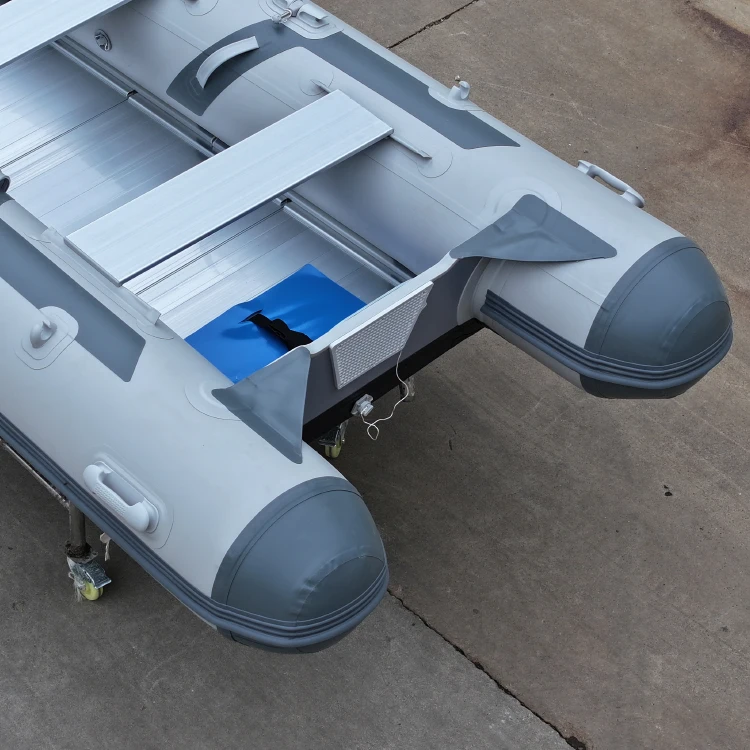 Zodiac Boat - Foldable 13ft Inflatable Rowing Fishing Boat