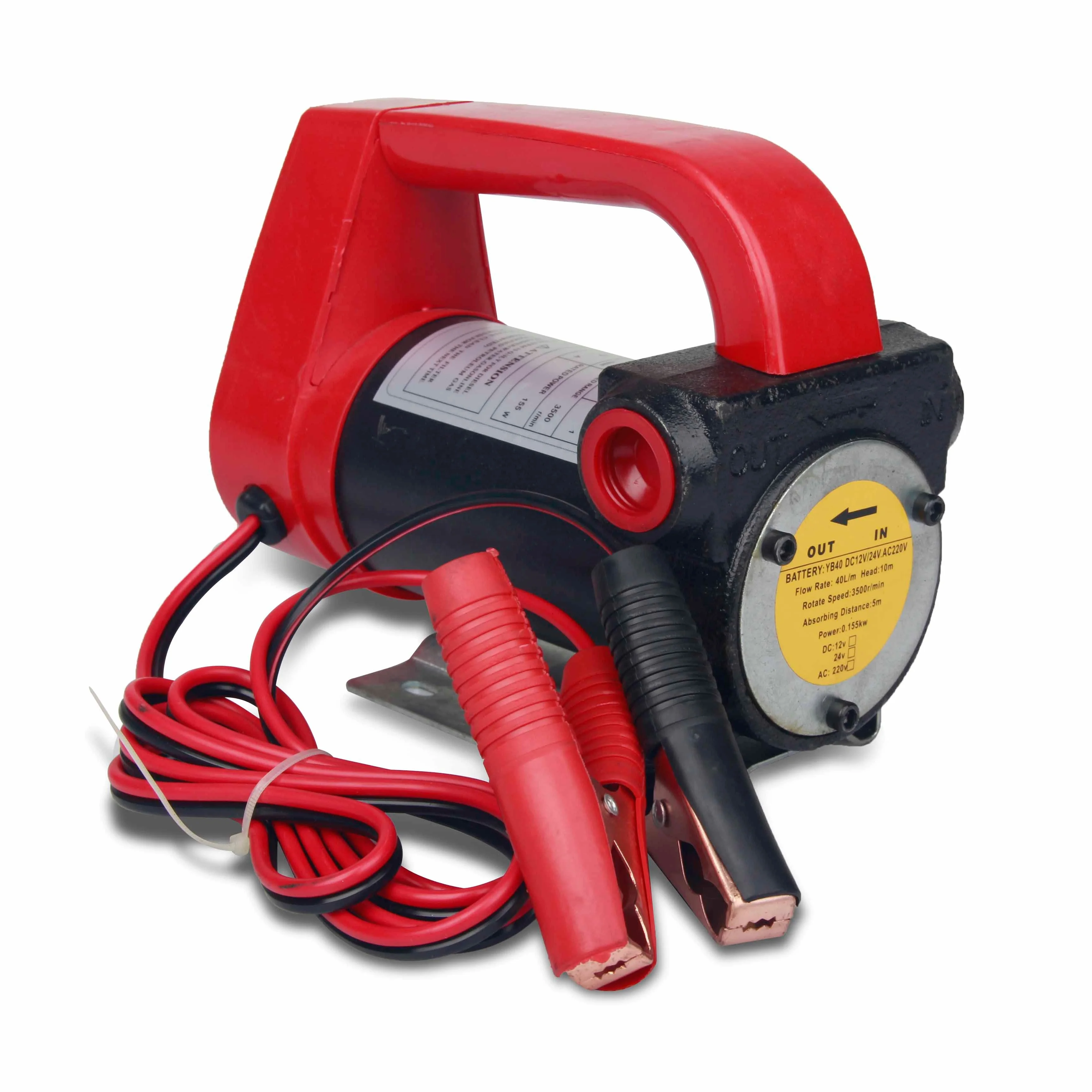 Self Priming Diesel Fuel Transfer Pump 40lpm DC Pump 12v