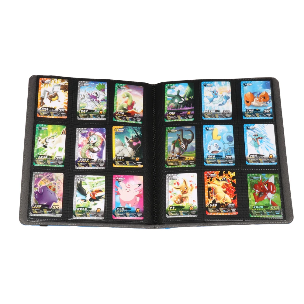 pokemon card binder side loader Card Binder - 9 Pocket Trading Card Album Folder main image 0