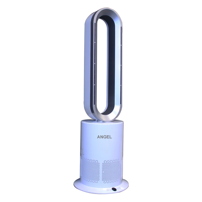 2022 Hot portable Tower Fan CE certified Mobile app Controlled Smart Bladeless Fan HEPA Clean air Plasma Heater31233