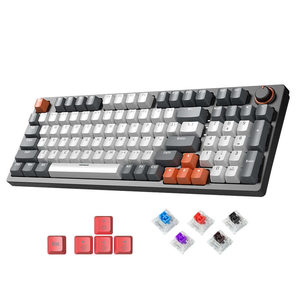 SAMA OEM Keyboard Wired RGB Light Computer Tablet Ergonomics PC Gamer Russian Clavier Mechanical Gaming Keyboard for Laptop