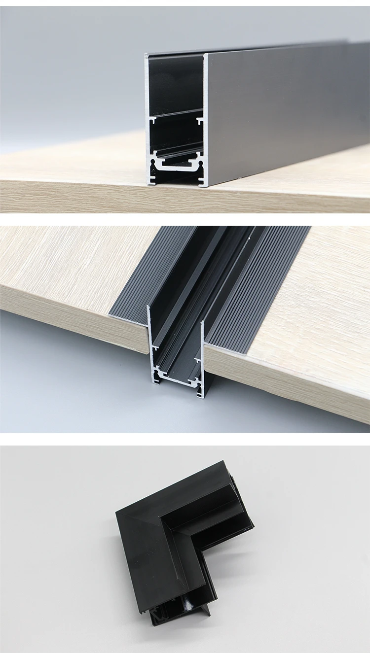 Modern Ceiling Surface Mounted Magnet Rail Lighting System Dc48v ...